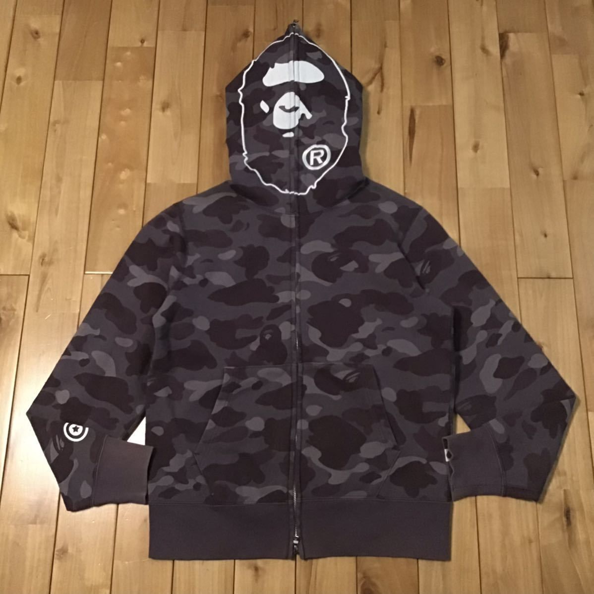 APE head full zip Hoodie Mサイズ Burgundy BAPE camo a bathing ape 