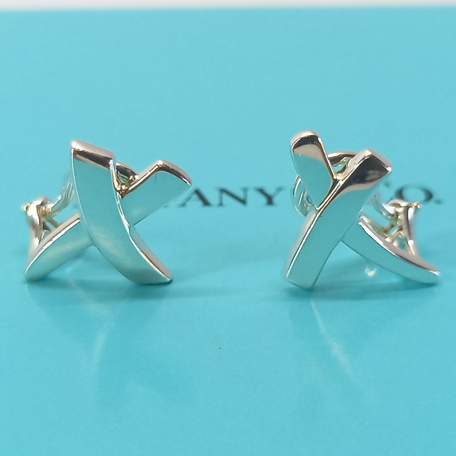 パロマピカソ キス X イヤリング 925シルバー TIFFANY &Co
