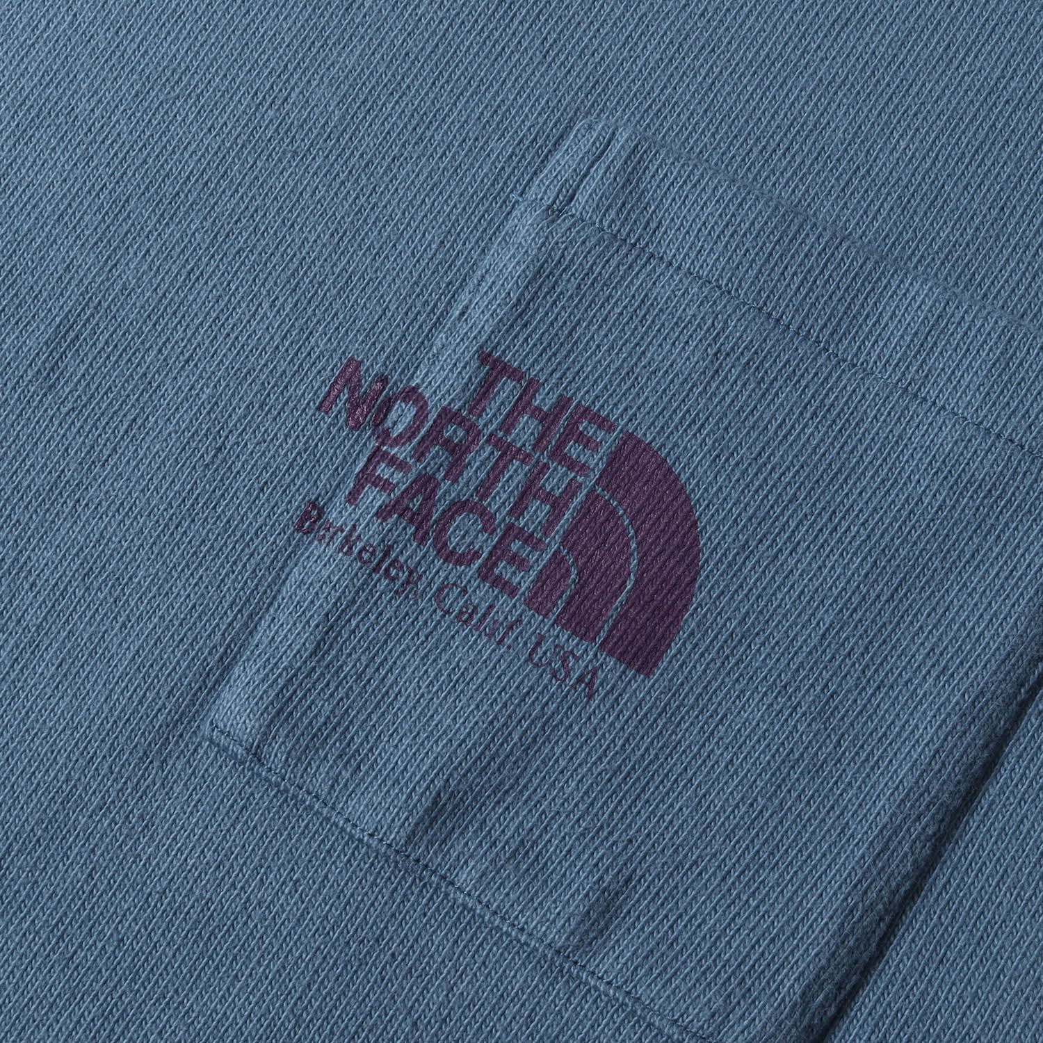 THE NORTH FACE PURPLE LABEL ノースフェイス パープルレーベル Tシャツ サイズ:M 24SS オーバーサイズ ヘビー ロングスリーブTシャツ Field Long Sleeve Graphic Tee スモークブルー【メンズ】