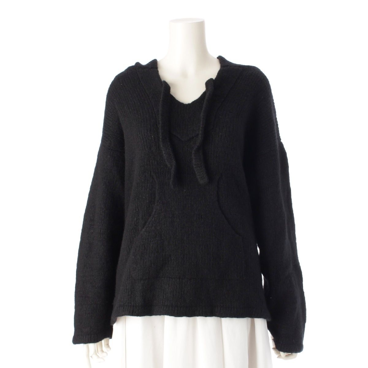 ジエルダーステイツマン The Elder Statesman カシミヤ ニット パーカー ニット 9920800019 ブラック M
