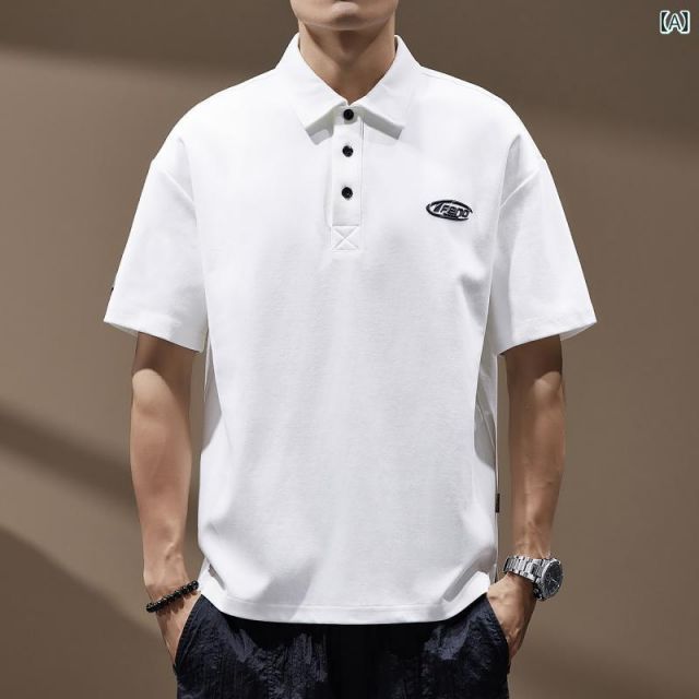 2XL 秋冬 コーデ メンズ 服 シンプル ファッション オシャレ 大人 かっこいい 大きいサイズ ストリート 紳士服 290 グラム ヘビー ピケ アメカジ 半袖 ポロ シャツ