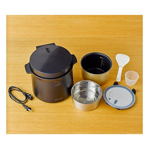 LOCABO 糖質カット炊飯器 ホワイト JM-C20E-W 楽天市場】【特典付】糖質カット炊飯器 LOCABO 5合炊き 糖質