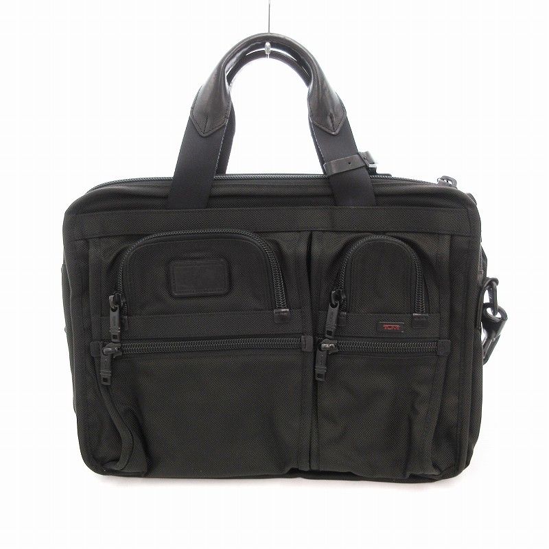 美品 TUMI アルファ エクスパンダブル オーガナイザー ブリーフケース