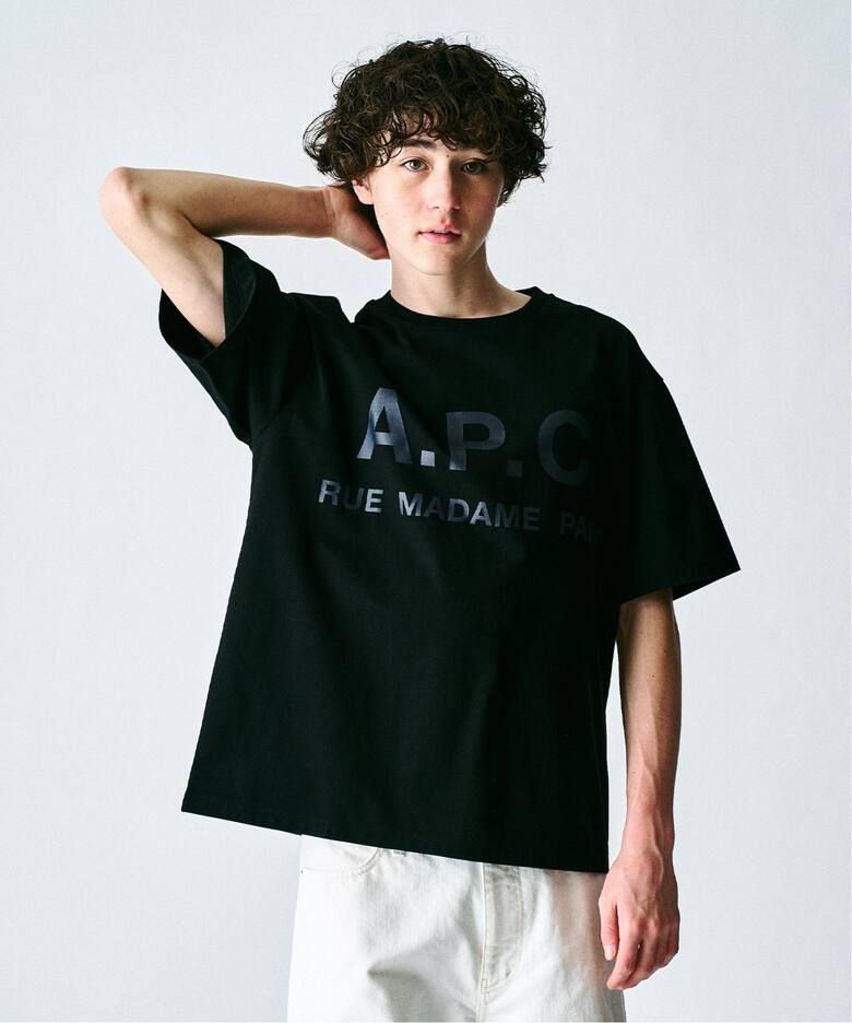 【新品未使用タグ付き】417エディフィス別注A.P.C.ビッグロゴTシャツ 新品未使用タグ付き】417エディフィス別注A.P.C.ビッグロゴT
