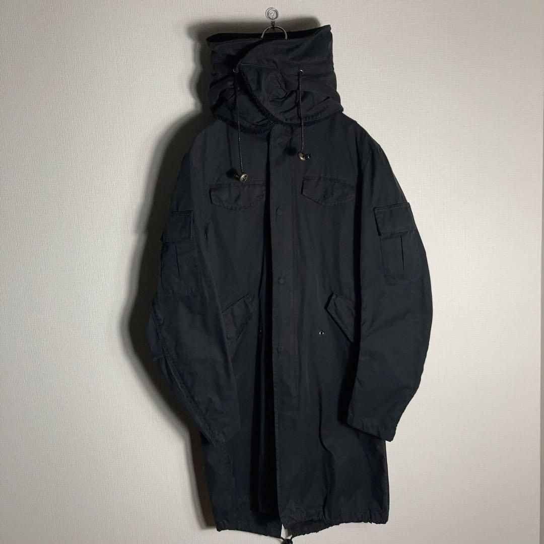 FRED PERRY カバーオール Mサイズ ネイビーブラック The DUFFER of ST.GEORGE（ザダファーオブセントジョージ）の