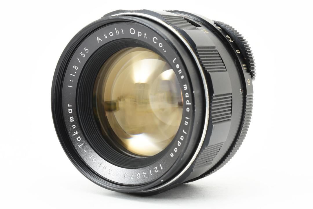 ☆前期型☆ Super Takumar 55mm F1.8 フード付 F0116 オールドレンズ】「ペンタックス スーパータクマー55mm F1.8」と