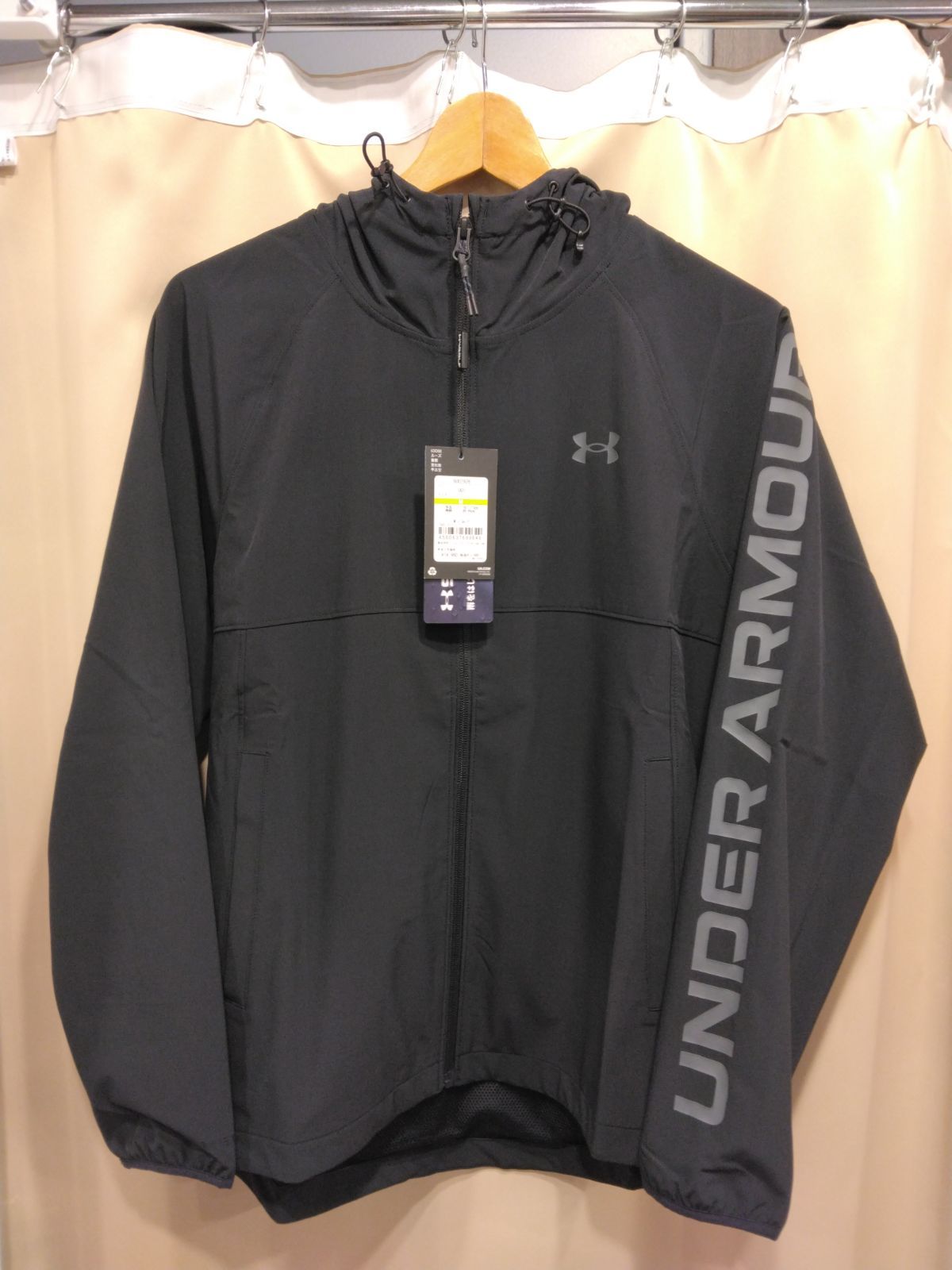 ♥ アンダーアーマー UAドライブ ウインド フルジップ ジャケット 6007926 メンズ UNDERARMOUR 2025秋冬モデル 新橋店