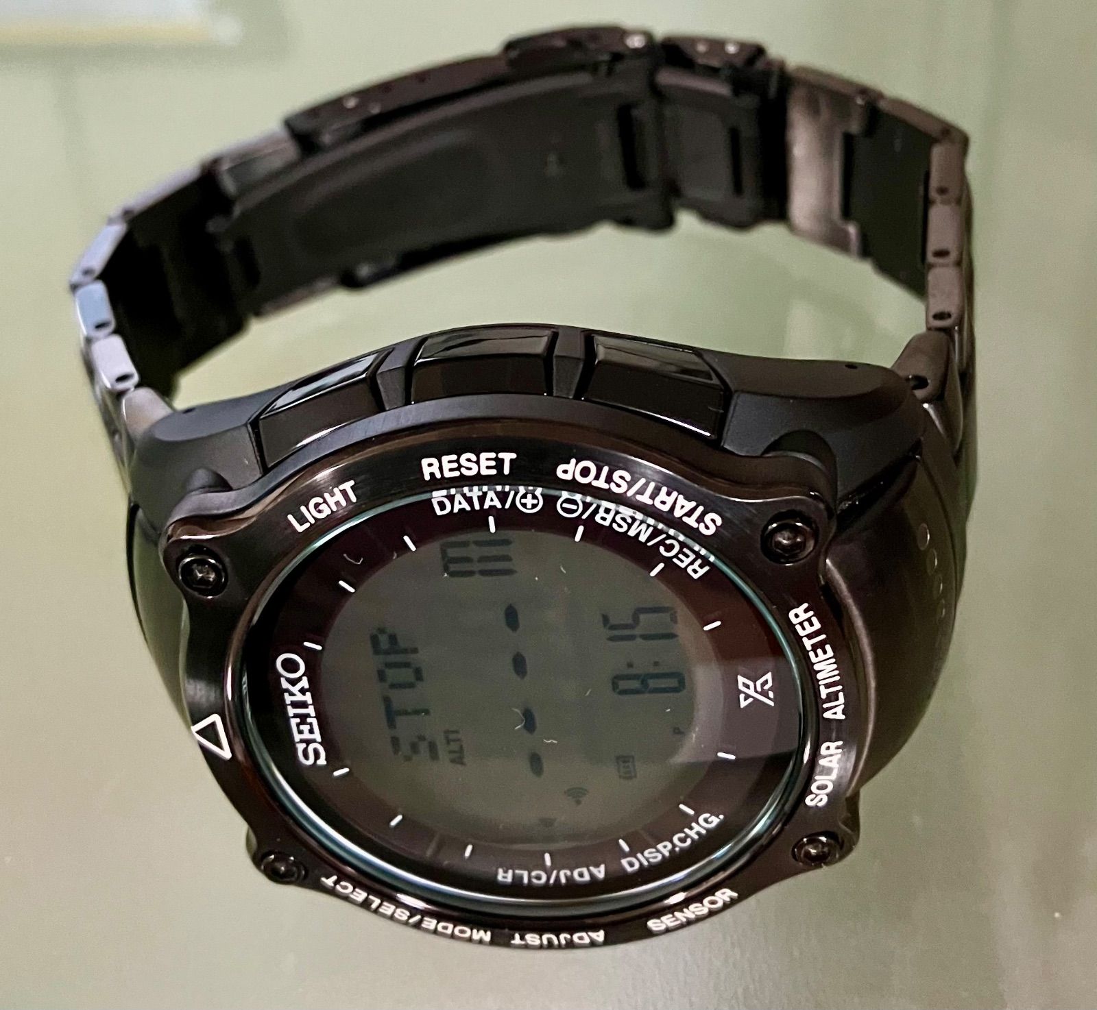 ☆稼働品☆SEIKO プロスペックス☆S822-00B0☆ソーラー☆デジタル☆10