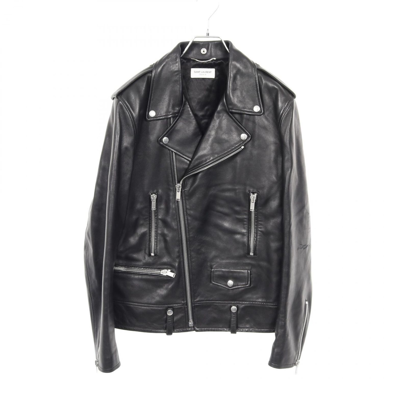 【名作】14AW SAINT LAURENT PARIS ライダースジャケット サンローランパリ SAINT LAURENT PARIS ライダースジャケット