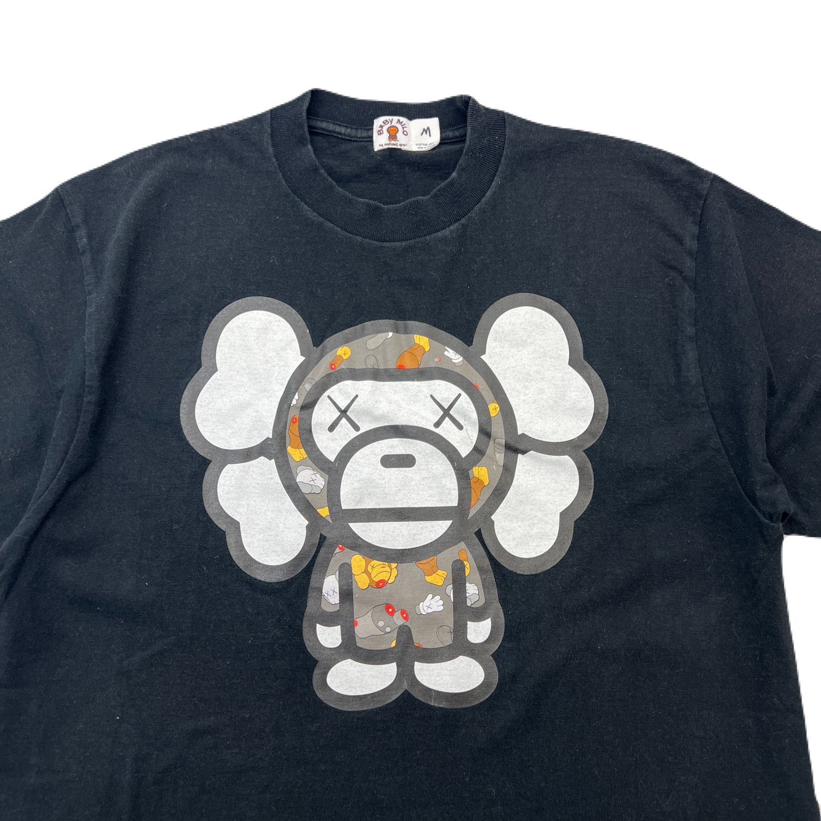 A Bathing Ape Bape Baby Milo Kaws Collaboration T-Shirt Mens