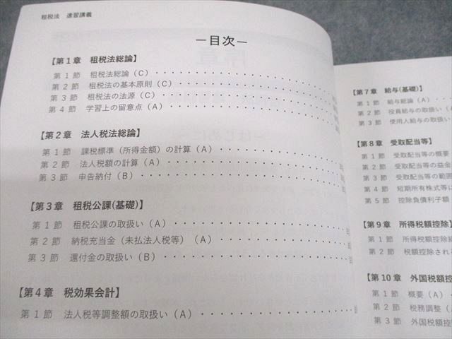 CPA会計学院 公認会計士講座 租税法 速習講義 速習レジュメ1〜4 2024年合格目標 未使用品 計4冊 032M4D CPA会計学院 公認会計士講座 租税法 速習講義 速習レジュメ1～4