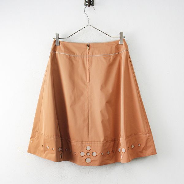 美品 FOXEY NEW YORK フォクシー ニューヨーク ポプリ 台形スカート 40 