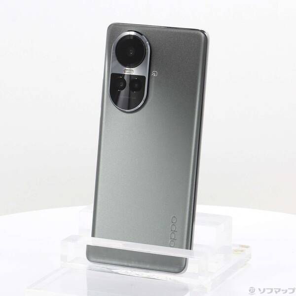中古品〕 OPPO Reno10 Pro 5G 256GB シルバーグレー SBOPRENO10P