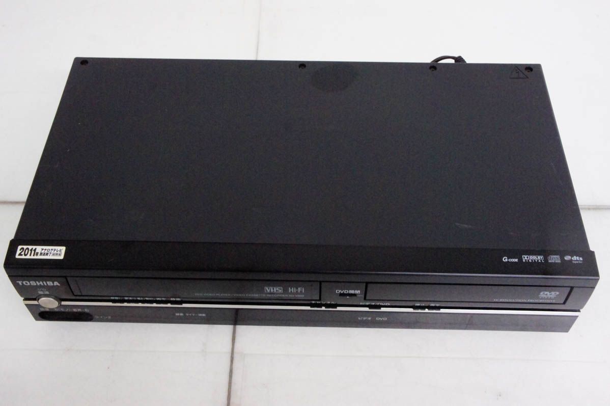 TOSHIBA 東芝 VTR一体型DVDプレーヤー SD-V800 SD-V800｜TOSHIBA VTR一体型DVDプレーヤー｜中古品｜修理販売