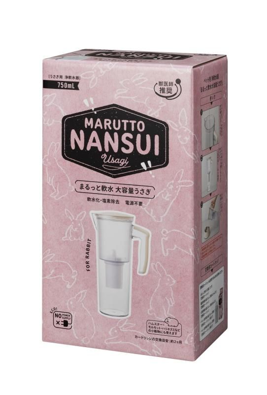 クリタック ペット用浄軟水器 まるっと軟水大容量 うさぎ 750ｍｌ