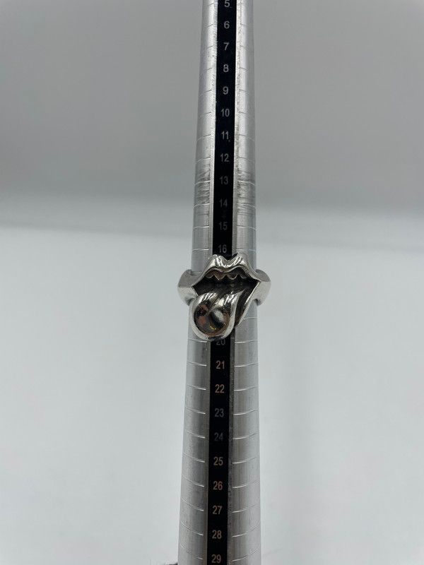 リップ アンド タン リング Rolling Stones × クロムハーツ 正規品