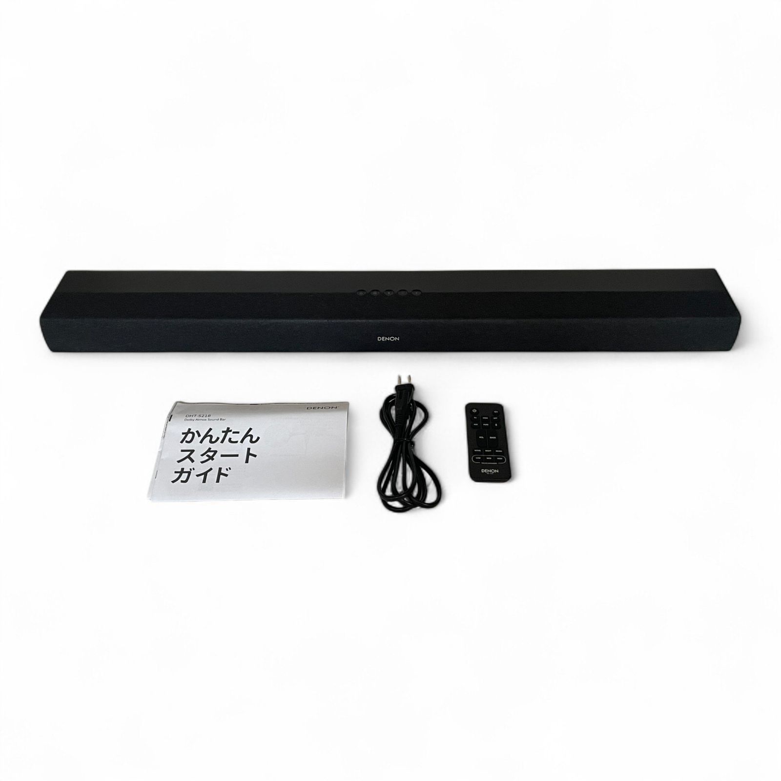 DENON サウンドバー ブラック DENON サウンドバー スピーカー デノン