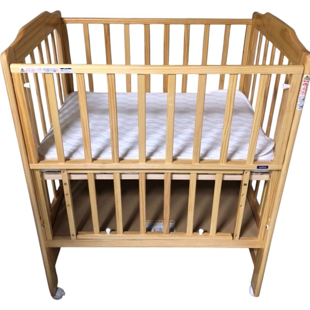 KATOJI カトージ ハイシートベビーベッド 愛知から発送！KATOJI