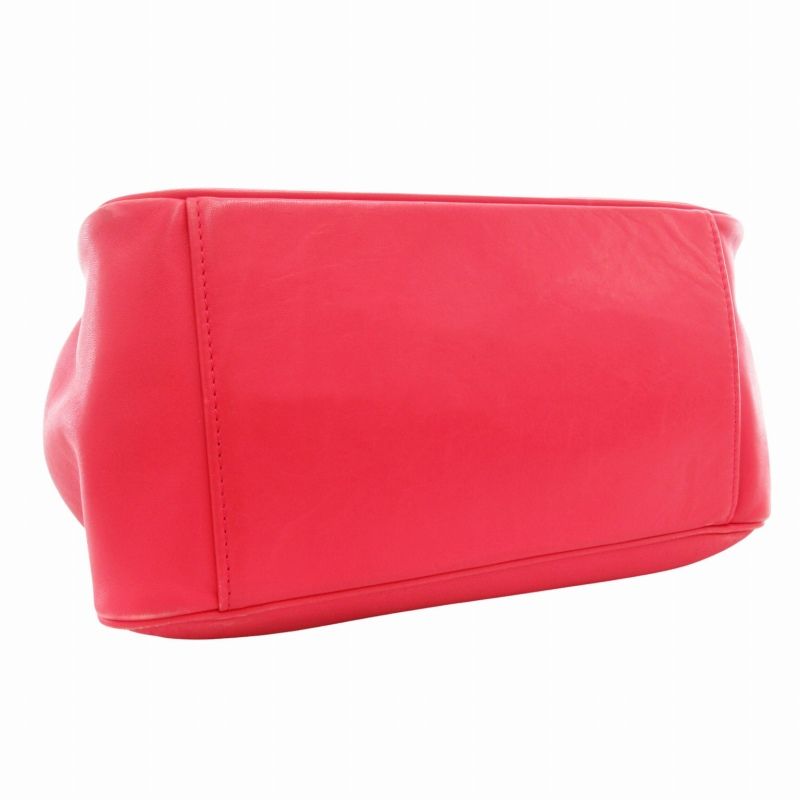 エル ELLE ハンドバッグ ショルダー 2WAY 斜め掛け ロゴ レザー