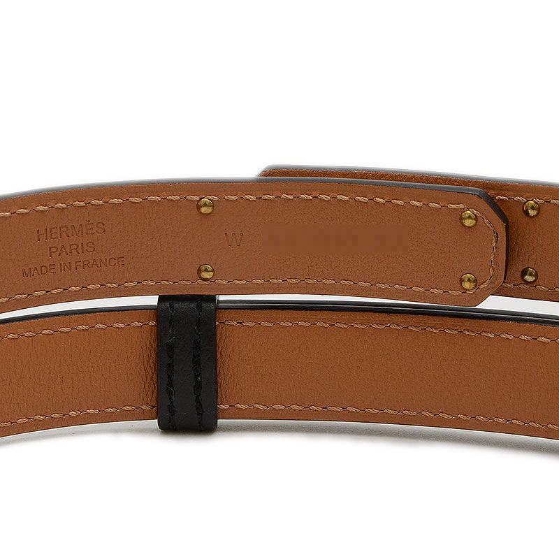 HERMES ケリーベルト ブラック　ローズゴールド金具　Ｗ刻印 HERMES ケリーベルト ブラックローズゴールド金具W刻印