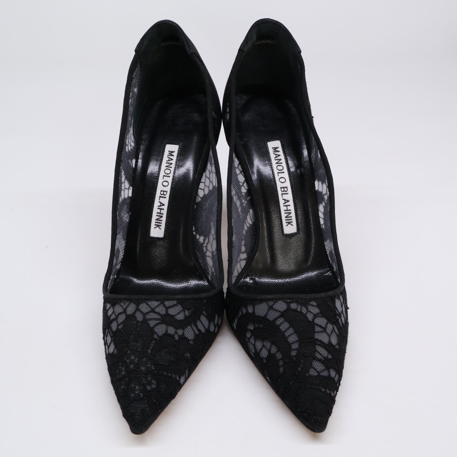 MANOLO BLAHNIK マノロブラニク レース パンプス 未使用 38 MANOLO BLAHNIK マノロブラニク レース パンプス 34 - メルカリ