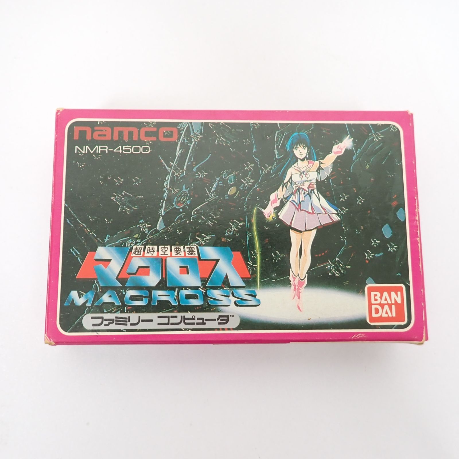 FC 超時空要塞 マクロス 箱 説明書 ハガキ付き バンダイ ファミコン