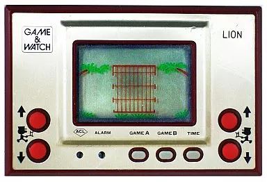 美品 ゲームウォッチ ライオン LION 中古 任天堂 GAME&WATCH Nintendo Game Watch Lion 1981 LN-08 Retro Vintage Portable