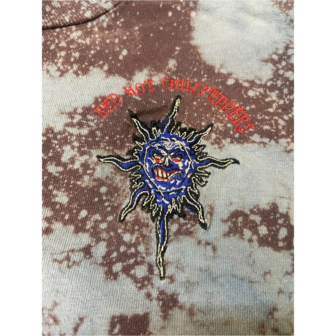 RED HOT CHILI PEPPERS レッドホットチリペッパーズ Vintage Tie-Dye Long Sleeve T-ShirtタイダイロンT タグ Fruit of the Loom フルーツオブザルーム XL WWW_SMP1DAWEKUDUS_SCH_ID