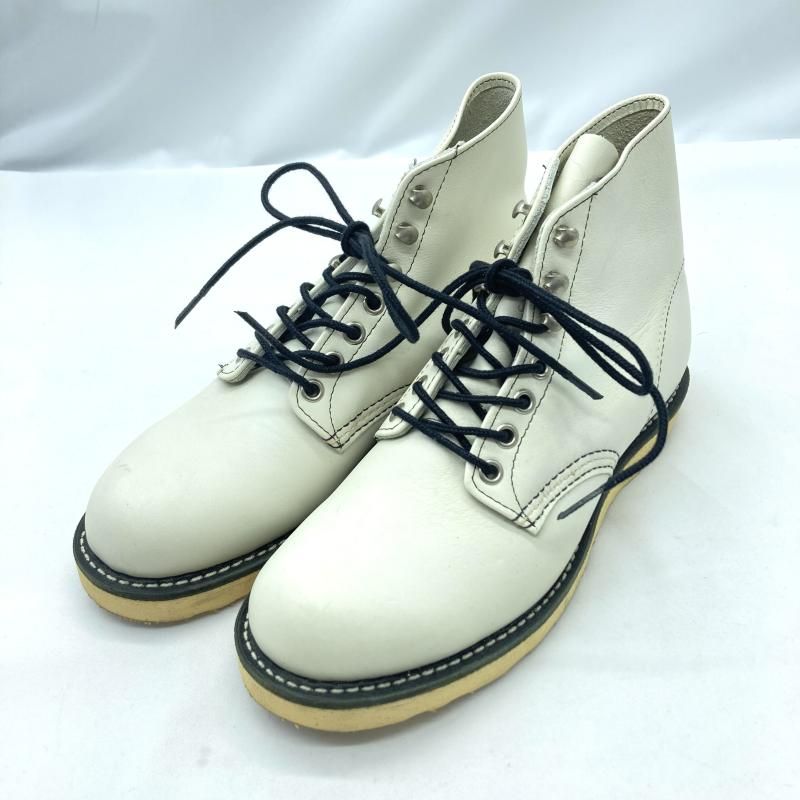 【中古】RED WING 8873 Beams別注 アイリッシュセッター サイズ6 1/2 ホワイト レッドウィング[19]
