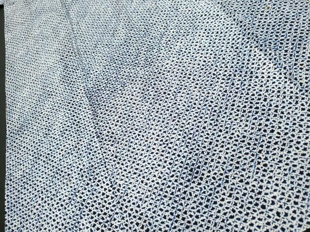 平和屋着物∴夏物 男性 浴衣 有松鳴海絞り 三浦絞り 綿 逸品 CAAW0969ng