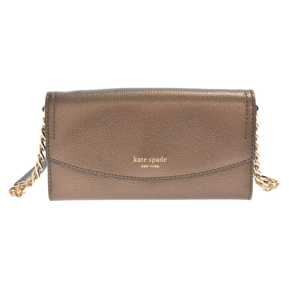 Kate Spade ケイトスペード Copper Metallic Wallet Chain