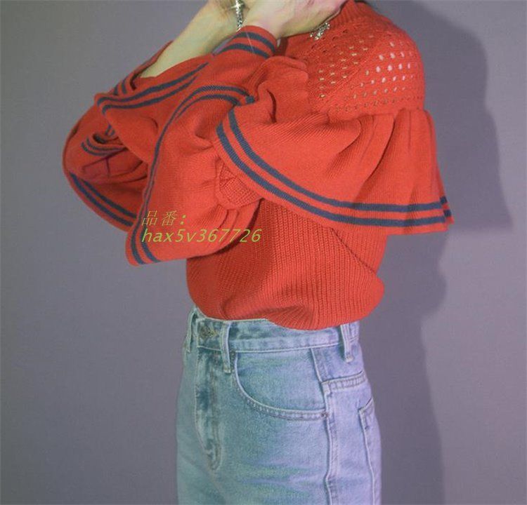 セーターニット透かしメッシュ韓国 ギャルファッ