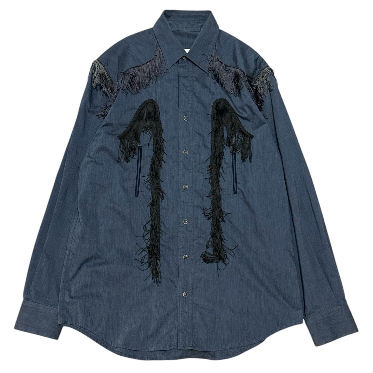 Toga virilis 20ss フリンジウエスタンシャツ Toga virilis 20ss フリンジウエスタンシャツ