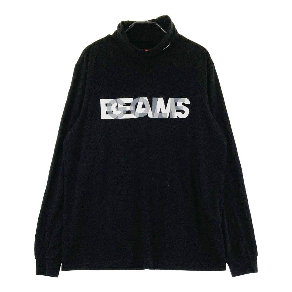 サイズ：XL BEAMS GOLF ビームスゴルフ  タートルネック 長袖Tシャツ  ブラック系 [240101365469]# ゴルフウェア メンズ ストスト