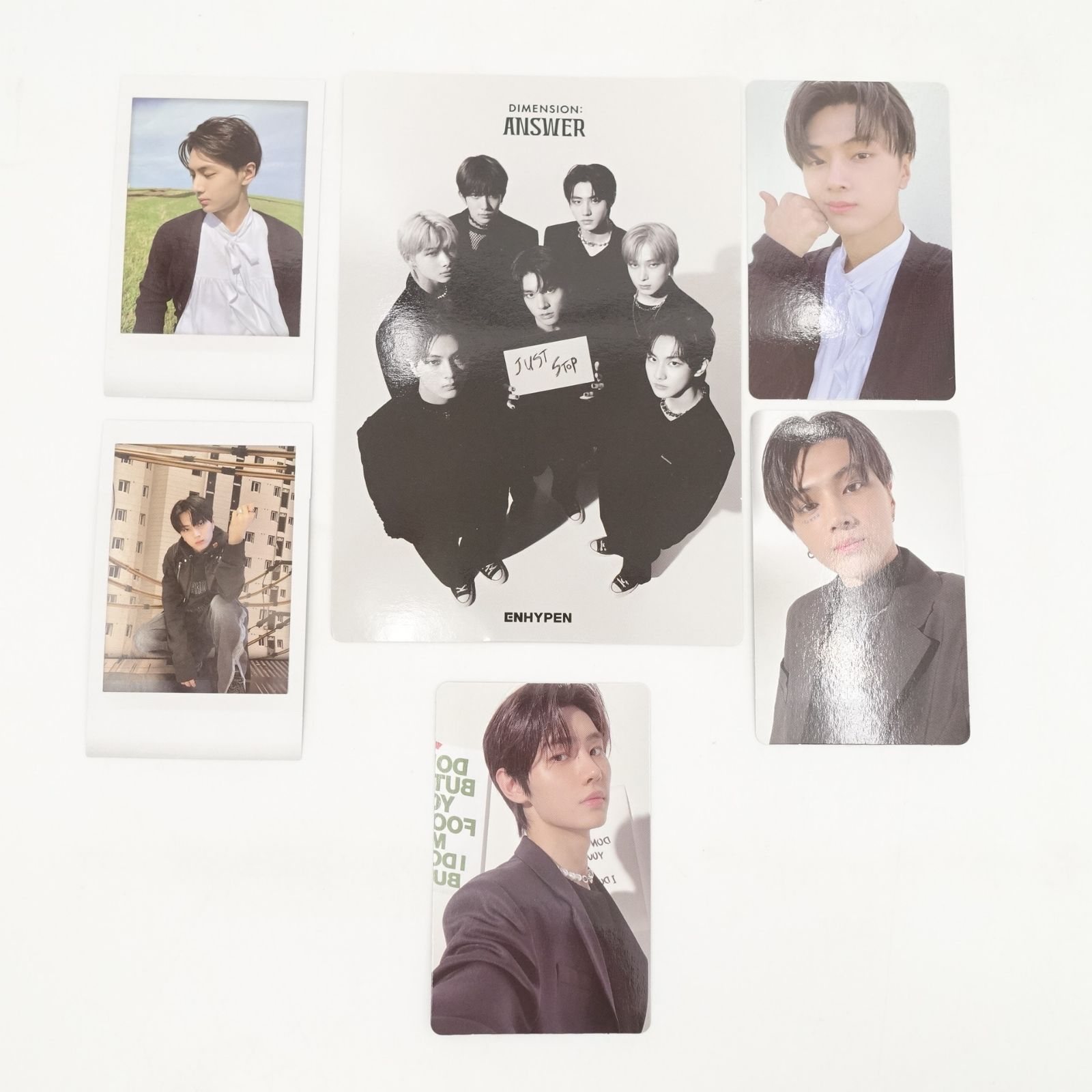 ENHYPEN ジェイ ソンフン 全員 DIMENSION:ANSWER トレカ フォト