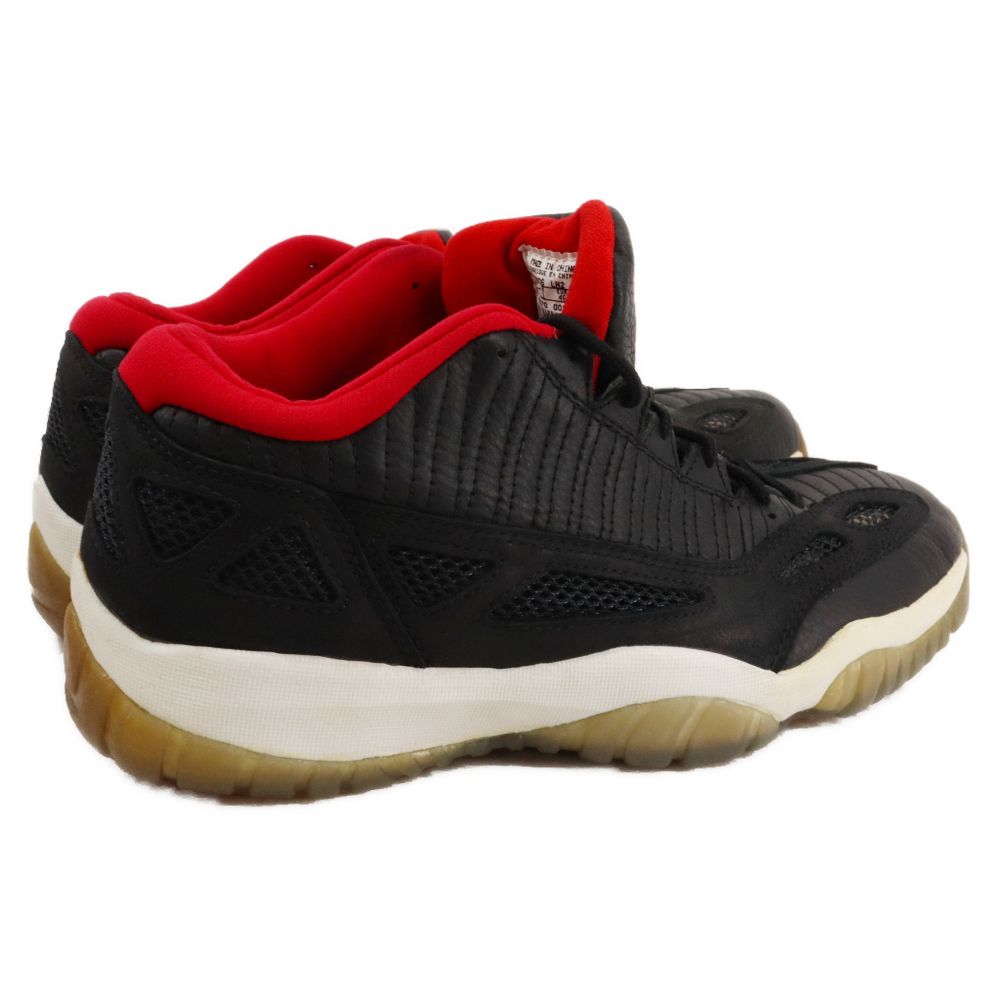 NIKE ナイキ 観賞用 96年製 AIR JORDAN 11 LOW BRED 130270-001 エアジョーダン11 ロー ブレッド ローカットスニーカー ローカットスニーカー ブラック US12/30cm NIKE (ナイキ) 観賞用 96年製 AIR JORDAN 11 LOW BRED 130270-001 エア