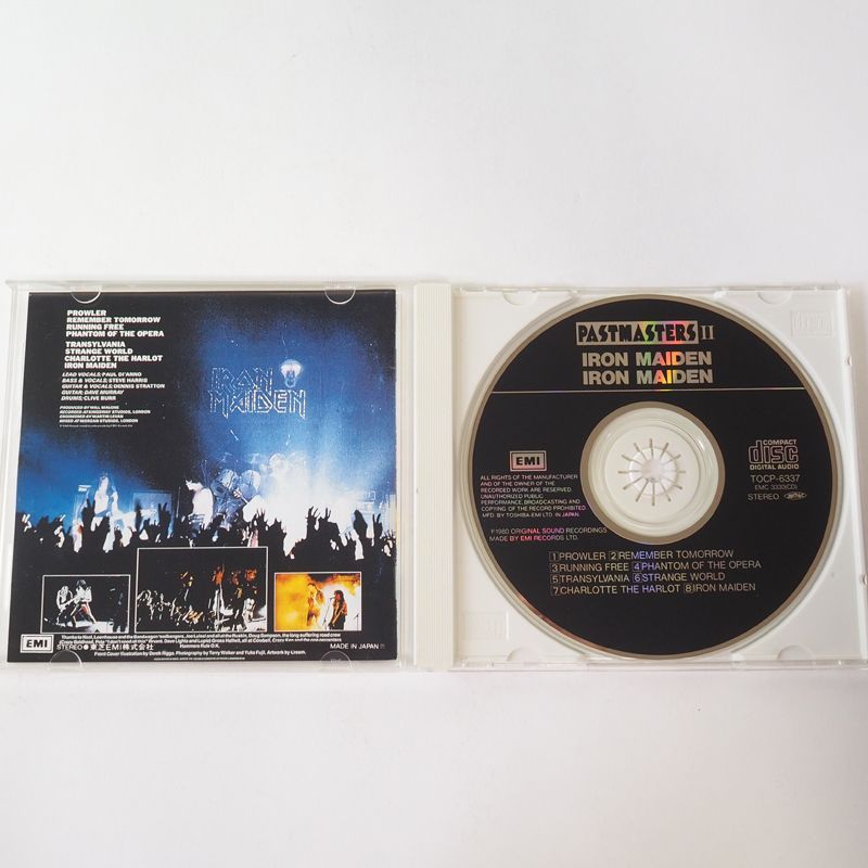 帯付] アイアン・メイデン 鋼鉄の処女 IRON MAIDEN (国内盤）CD 洋楽