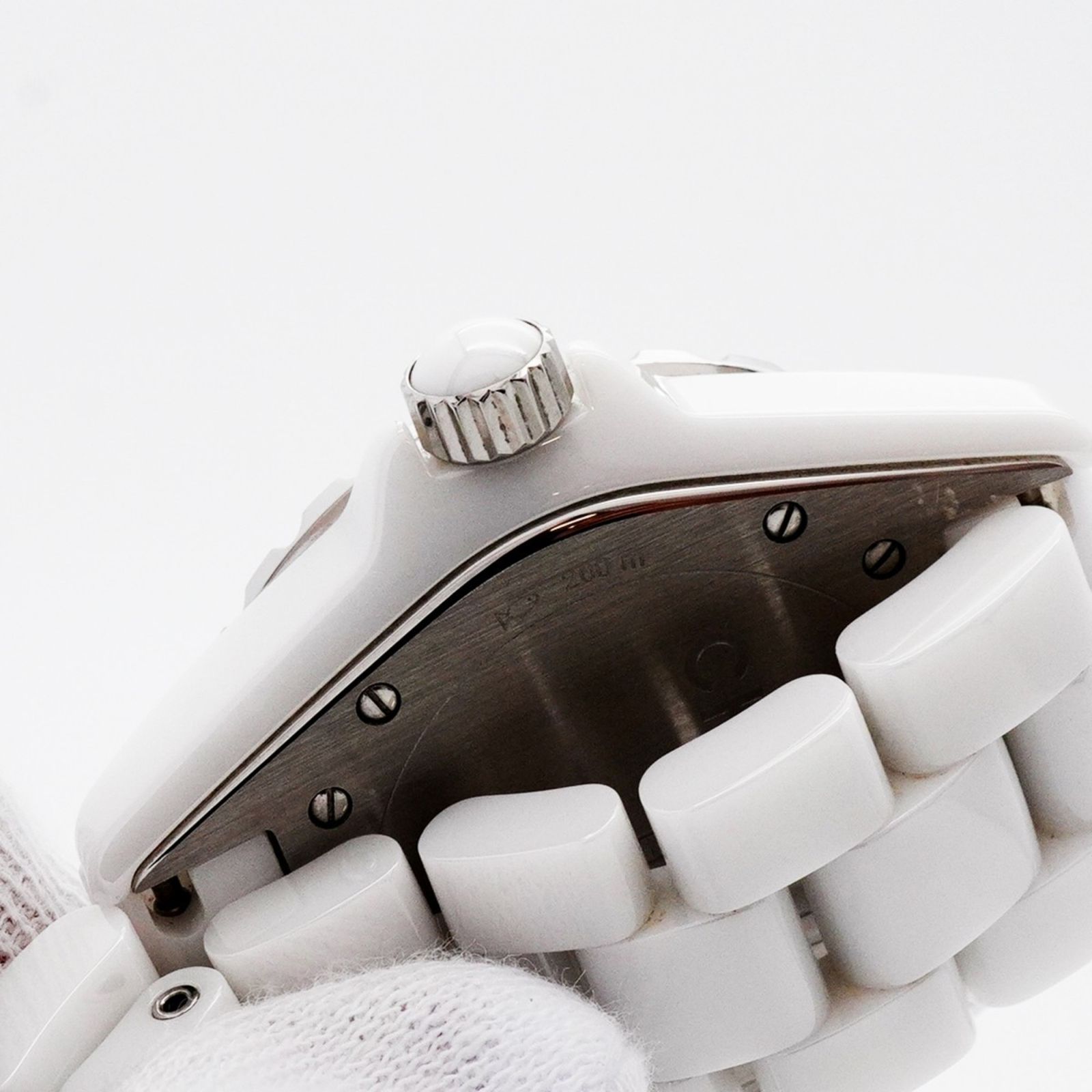 白文字盤腕時計