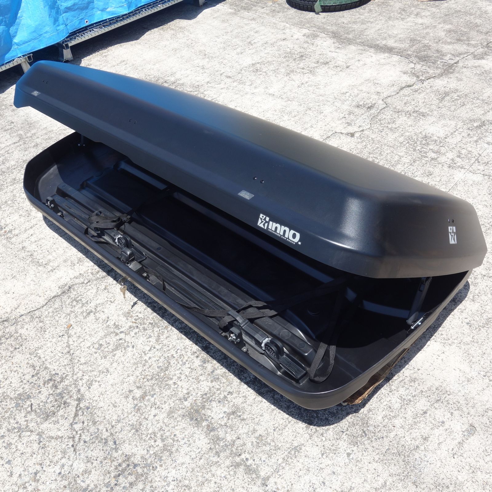 カーメイト社 inno ルーフボックス BR764 白 ルーフBOX ジェットバッグ カーメイト社 inno ルーフボックス BR764 白 ルーフBOX ジェットバッグ