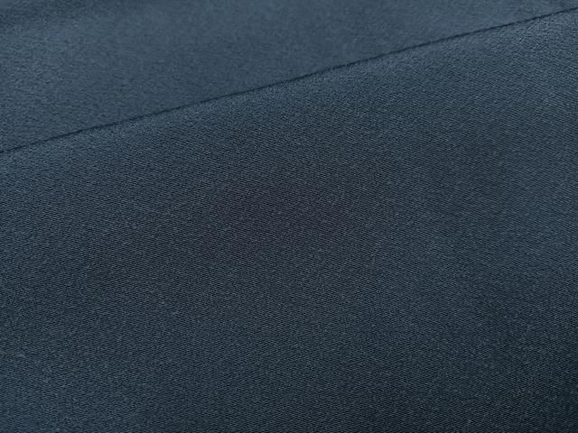 平和屋着物●上質な色無地 藍鉄色