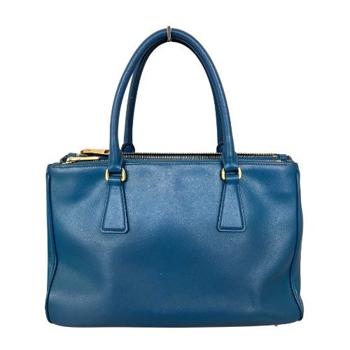 PRADA サフィアーノレザー ハンドバッグ 青 中古】PRADA プラダ ハンドバッグ サフィアーノ レザー