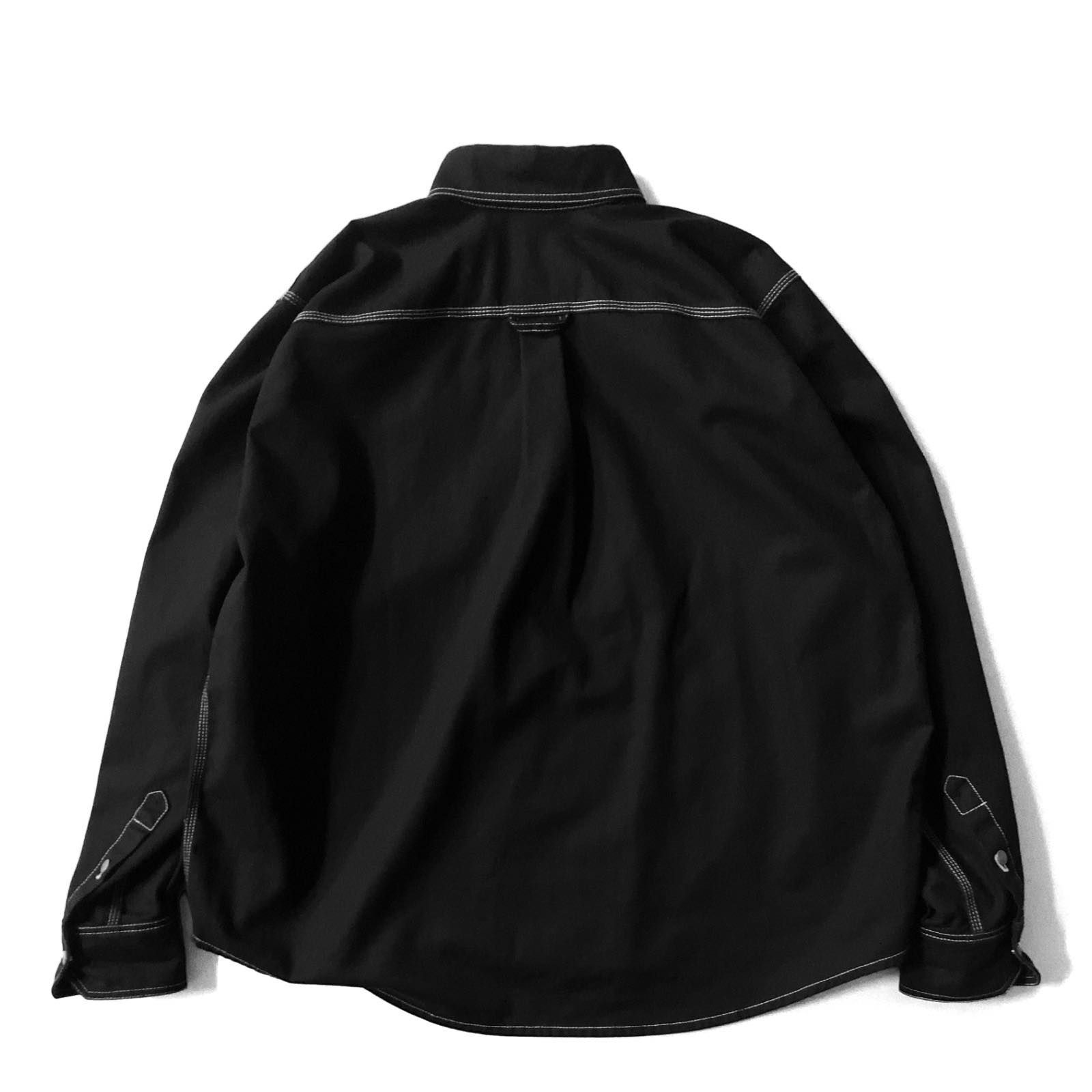 美品】17SS VETEMENTS x Carhartt ヴェトモン カーハート デニムシャツ ワークシャツ オーバーサイズ XS 黒 ブラック -  メルカリ