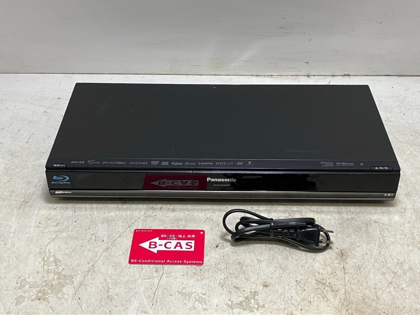 Panasonic DMR-BRT260 ブルーレイディスクレコーダー 中古】C