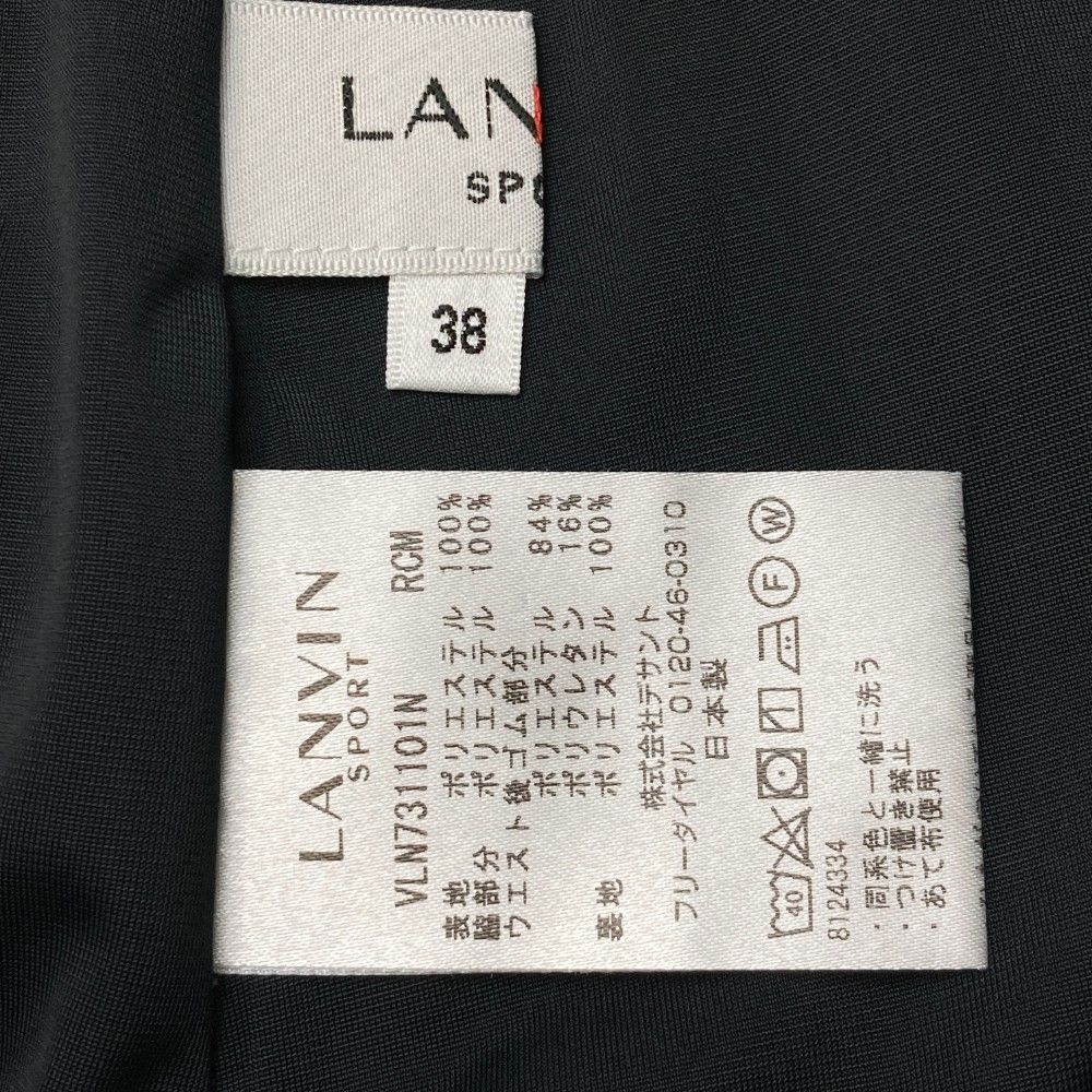 LANVIN SPORT　パンツ　刺繡ロゴ　ワンポイント　ゴルフ　サイズ38 楽天市場】LANVIN SPORT ランバン スポール ストレッチパンツ