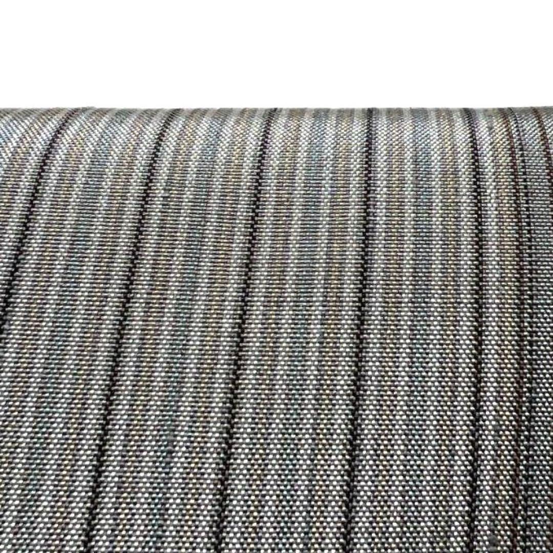 小紋 紬 文音 縦縞 グレーカラー 着物 062a p - メルカリ 