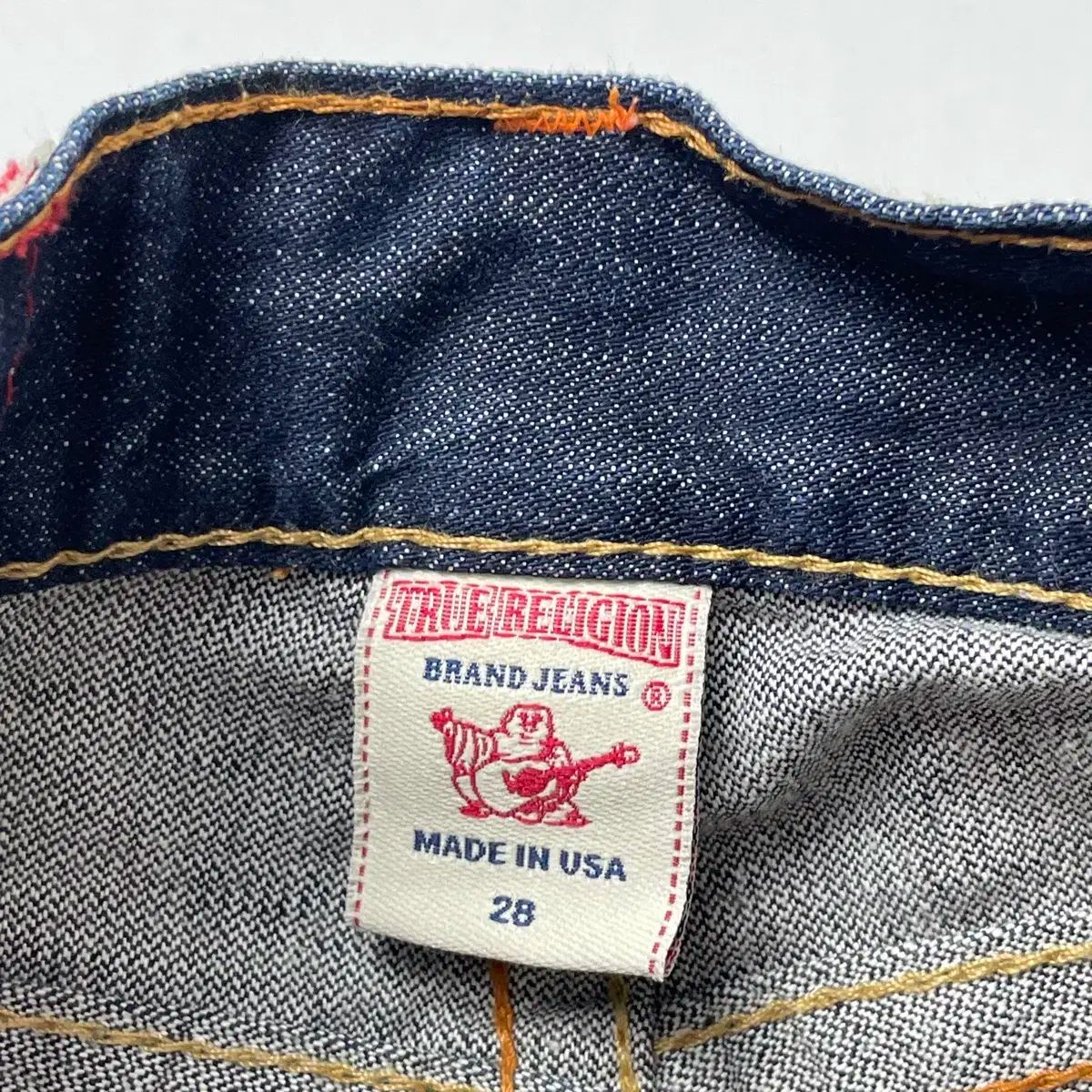 TRUE RELIGION デニム　レインボーステッチ TRUE RELIGION(トゥルーレリジョン) レインボー ジョイ ステッチ