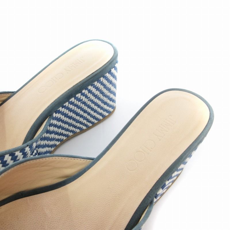 ジミーチュウ JIMMY CHOO 美品 サンダル ウェッジソール