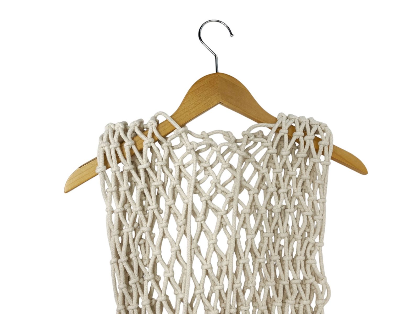 HYKE (ハイク) ROPE NET DRESS メッシュロープドレス ワンピース 