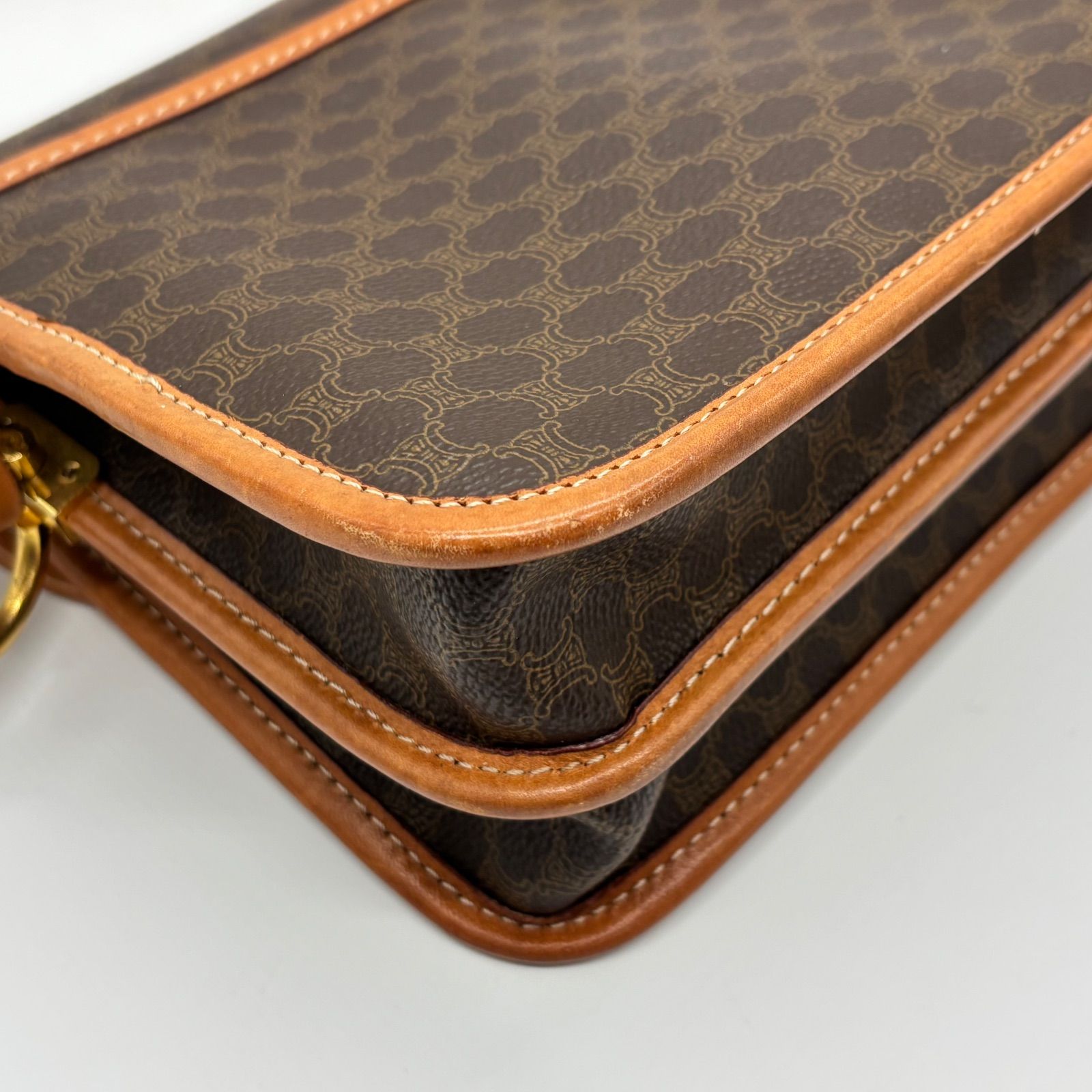 CELINE セリーヌ ヴィンテージ マカダム ショルダーバッグ DM93 セリーヌ(CELINE)セリーヌ マカダム ショルダーバッグ バッグ