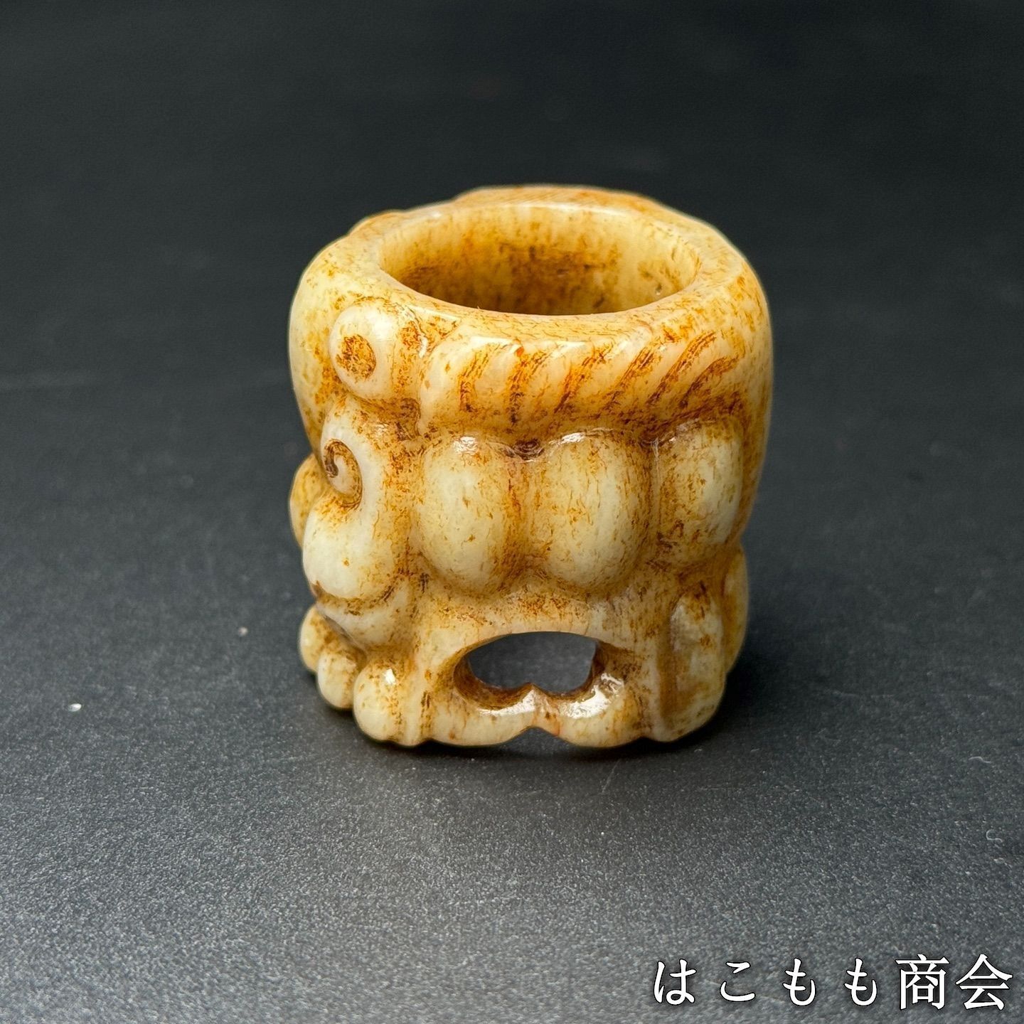 和田玉細密彫